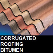 Coroline bitumen roofing sheet